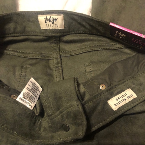 Aeropostale Tokyo Darling faux suede high waisted jegging - Picture 6 of 9